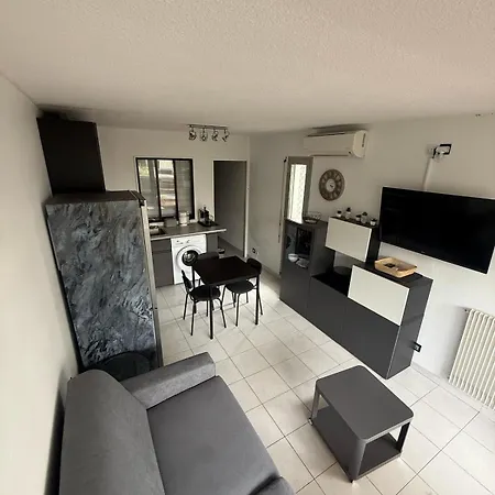 Lovely 2 25m2 - Pool - Ac - Terrace Antibes